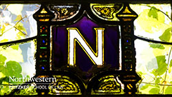 stained glass within of law school 'N'